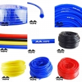 Mofe Universal 1m 3mm/4mm/6mm/8mm Silicone Vacuum Tube Hose Silicon Tubing Blue Black Red Yellow Car Accessories - Air Intakes P