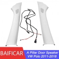 Baificar Brand New Genuine A Pillar Interiore Trim Tweeters Door Speaker Bass Loudspeaker For New VW Polo 2011 2018