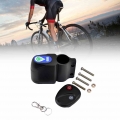 Bicycle Password Anti Theft Lock Vocal Security Alarm Lock Intelligent Sound Alert with Remote Control System Bicycle Alarm|Bicy