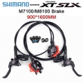 Shimano Deore Xt M8100 Hydraulic Brake Ice Tech Slx M7100 M6100 Mtb Brakes Left Right 900/1600mm Mountain Bicycle Disc Brake - B