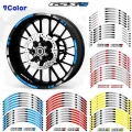 New 12 Pcs Fit Motorcycle Wheel Sticker Stripe Reflective Rim For Suzuki Gsx-s Gsx-s750 Gsxs1000 750 1000 Gsxs - De