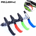 2pcs RISK RA140 Universal Mountain BMX Fixed Gear Bike Bicycle Brake Lever Anti skid Silicone Protector Sleeve Protection Cover|