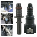 7.89 ID6 Auto Car Fuel Line Hose Coupler Quick Release Connect Connector Fuel Line Rubber Hose Coupler Carburetor Part|Carbureto