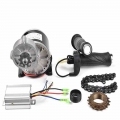 Electric Bike Conversion Kit 250w 12v My1016z Dc Gear Brush Motor Kit 20-28" Tricycle Electric Wheel Motor Kiti - Electric