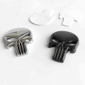 3D Robust Metal Punisher Skull Car Emblem Badge Stickers Motorcycle Decoration Auto Styling Accessories