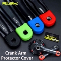 2pcs Silicone Bicycle Crank Arm Protector Cover Mountain Road Bike Universal Crankset Protective Caps Mtb Cycling Accessories -