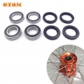 OTOM Motorcycle Front Rear Wheel Hub Oil Seal Bearing Set For KTM EXC200 SX300 XC150 CR125 HUSQVARNA TC250 FC450 FE250 FE390E|S