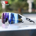 WEST BIKING Cycling Glasses for Men Women UV 400 Sports Sunglasses PU Windproof Biking Goggles for Running Hiking Golf Driving|