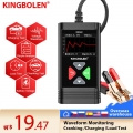 Kingbolen Bm560 Car Battery Tester 6v 12v Battery Analyzer Charging Circut Tester Battery Analyzer Pk Kw650 Car Battery Tool - C