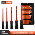 (single Sale) Spta Pp Wire Car Detailing Brush Auto Cleaning Brushes Set Dashboard Air Outlet Wash Brush - Sponges, Cloths &