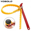 YOSOLO Oil Filter Wrench Adjustable Strap Opener Puller Strap Spanner Belt Wrench Oil Filter Chain Oil Filter|Oil Filters| - O