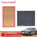 Tonlinker Air Filter Cabin Filters For Great Wall Haval Jolion First Love 2020 2021 1.5mt 1.5dct Gw4g15k Gw4b15 Car Accessories