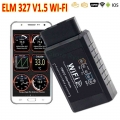 ELM327 Scanner V1.5 WIFI OBD2 OBDII Auto Code Reader elm 327 WiFi 1.5 Car Diagnostic Tool For All OBDII Protocol For iOS/Android