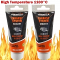 VISBELLA 150/75g Exhaust Pipe Repair Paste Car Motorcycle Exhaust System Filler Leaks Plugging Air Sealant Glue High Temperature