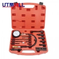 Tu-15b Pressure Gauge Diesel Engine Compression Tester Set Kit New - Instrument Tool - ebikpro.com