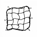 New Arrivals Elasticated Bungee Cargo Luggage Package Net with 6 Hooks for Rear Bicycle Bag Basket Bike Cycling Accessory JC|Bic