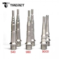 Tiremet 1 Pair Bicycle Titanium Alloy Pedal Spindle Axle Fit Shimano 9000 Size: 9/16 Material: 6al/4v(tc4) - Bicycle Pedal - Off