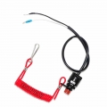 Boat Motor Emergency Kill Stop Switch for Yamaha Outboard Stop Kill Switch Cut Off Switches with Safety Tether Lanyard|Boat Engi