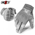 Acu Camouflage Touch Screen Motorcycle Hard Knuckle Full Finger Gloves Moto Motorbike Biker Motocross Riding Protective Gear Men