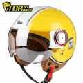 BEON Vintage Motorcycle Helmet Chopper 3/4 Open Face Moto Helmet Moto Casque Casco Capacete Men Women Scooter Helmet Motorbike|