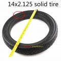 Lightning shipment Solid Rubber Electric tire 14*2.125 Electrombile Solid Tyre 14x2.125 Inflation free Tire|Tyres| - Officemat