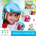 Fashion Children Helmet Motorcycle Helmet Scooter Crash Helmet Boy and Girl Kid Lovely winter Helmet Sunshade Sun Protection|Hel