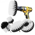 2/3.5/4/5'' Brush Attachment Set Power Scrubber Brush Car Polisher Bathroom Cleaning Kit with Extender Kitchen Cleaning