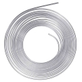 25ft 7.62m Roll Tube Coil of 3/16" OD Copper Nickel Brake Pipe Hose Line Piping Tube Tubing Silver Zinc|Brake Lines| - Of