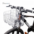 Heavy Duty Cycling Foldable Netting Basket Handlebar Pannier Trunk Luggage Carrier Mount Cycle Carryings Iron Casing Frame Case|