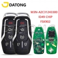 Datong World Car Remote Key For Ford Fusion Explorer Edge Mustang 2013-2017 Fsk902 M3n-a2c31243300 Id49 Promixity Smart Card - C