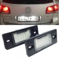 2pcs For Porsche Cayenne 955 957 02 10 VW Golf 5 Touareg MK1 Tiguan 07 15 Passat B5.5 LED Number License Plate Light Tail Lamps|