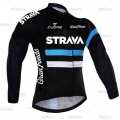 STRAVA 2021 Bicycle Jersey Road Bike Cycling Shirts Long Sleeves MTB Team Pro Cycle Jersey for Men Autumn Mountain Sportswear|Cy