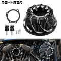 Motorcycle CNC Air Filter Cleaner Intake Filter For Harley Softail Dyna Sportster 883 1200 Touring Road King Fatboy FLHX FLTRX|A