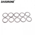 10PCS M14 Aluminum Oil Crush Washers/Drain Plug Gaskets Compatible For Mitsubishi V5 V6 MD050317|Oil Pan Gaskets| - Officemati