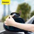 Baseus 1 Pair Car Blind Spot Mirror Car Rearview Auxiliary Mirror Hd Large View Convex Glass Wide Angle Rear View Mirror - Mirro