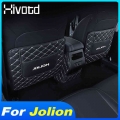 Hivotd Seat Anti Kick Cover Leather Back Anti Kick Mat Car Anti dirty Protector Pad For Haval Jolion 2021 Interior Accessories|A