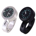 Universal Motorcycle Handlebar Watch 7/8" 1" Waterproof Bike Hand Grip Bar Glow Dial Clock Fit For Honda Yamaha Cruise