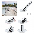 Marine Boat Durable Solid Ss 316 Hand Rail Fitting Round Base 7/8' Or 1' - Marine Hardware - Ebikpro.com