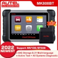 Autel Maxicom Mk808bt Obd2 Auto Diagnostic Tools Oe All Systems Code Reader Mk808 Bt Version Scanner Automotriz Injector Coding