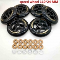 speed skate wheel 90 MM 100 mm 110 mm with bearing|110 mm wheel|lot lotlot pieces - Ebikpro.com