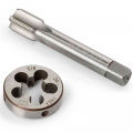 High Speed Steel Gunsmithing Tap And Die Set 5.8-24 5/8" X 24 Thread Per Inch Od 1.5" (38mm) Unf Hss Threading Gunsmit