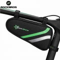 ROCKBROS Cycling Waterproof Bike Bicycle Bag MTB Road Bike Frame Front Triangle Bike Tube Bags Bicycle Repair Tool Pannier Pouch