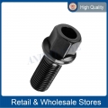 M14*1.5 27MM 1pcs Car Accessories 8D0601139D New Wheel Lug Bolts Car For VW Golf Jetta Passat For Audi A4 A6 BLACK|Nuts & Bo