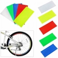 Cycling Bike Body Reflective Safety Stickers Reflective Safety Warning Conspicuity Tape Film Sticker Strip Bicycle Accessories|B