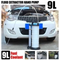 9l Vacuum Oil Fluid Suction Extractor Changer Manual Car Fuel Pump Tank Remover - Fuel Pumps - ebikpro.com