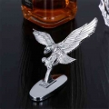 1PC Car Front Hood Eagle Ornament Badge Auto Front Cover Chrome 3D Eagle Emblem Car Modification Accessories Exterior Decoration