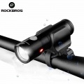 ROCKBROS Bicycle USB Rechargeable Light 700 Lumen MTB Bike Light Power Bank Flashlight Waterproof Bicycle Accessories 5 Modes