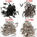 RIOOAK 200PCS/LOT Fixed Pin Stainless Steel Pin For VVDI KD Xhorse Flip Floding Remote Control keys Locksmith Tool (4 Type )|Car