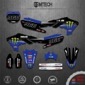 Dsmtech Motocross Team Decals Stickers Backgrounds Graphics For Yamaha Yz250f Yzf250 2019 2020 2021 Yzf250 Yz250 - Decals &