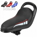 Children Bicycle Saddle Front Mounted Child Bike Seat 3D Soft Bike Seat Cover Comfortable Sponge Seat Bicycle Bike Accessories|E